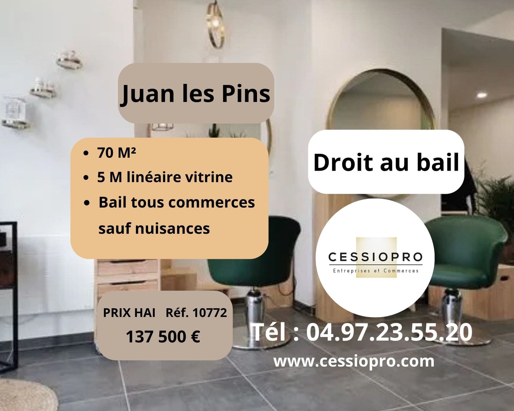 Maison à vendre, 70m², Juan-les-Pins
