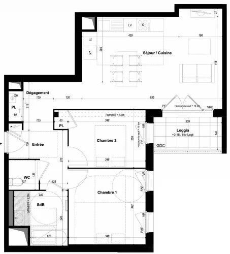 Appartement à vendre, 66m², Châteaubourg