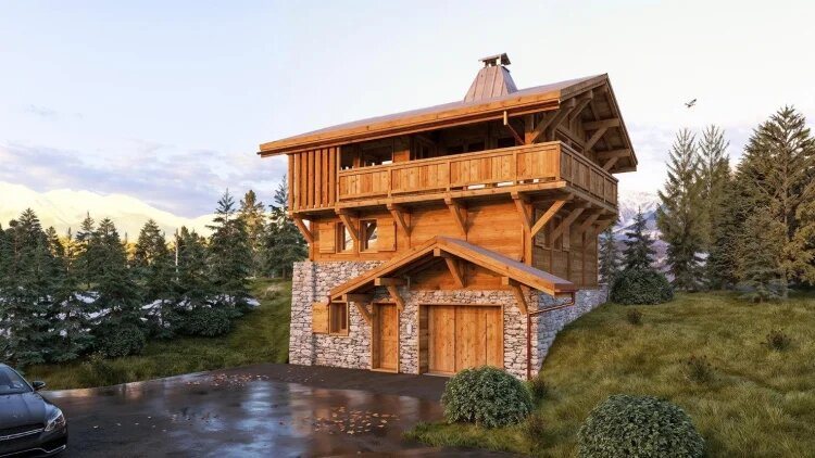 Maison à vendre, 3m², Les Gets