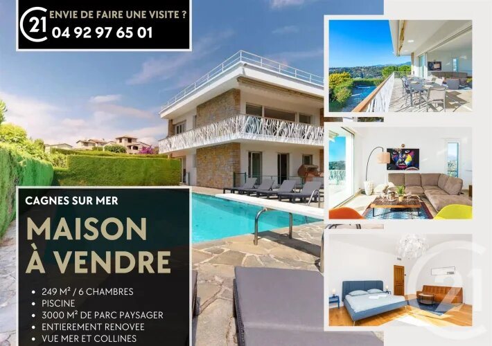 Maison à vendre, 249m², Cagnes-sur-Mer
