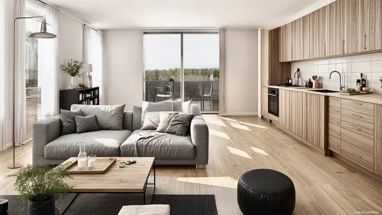 Appartement à vendre, 78m², Theix