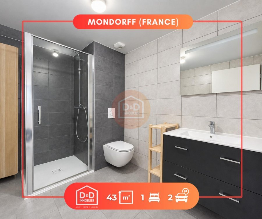 Appartement à louer, 43m², Mondorff