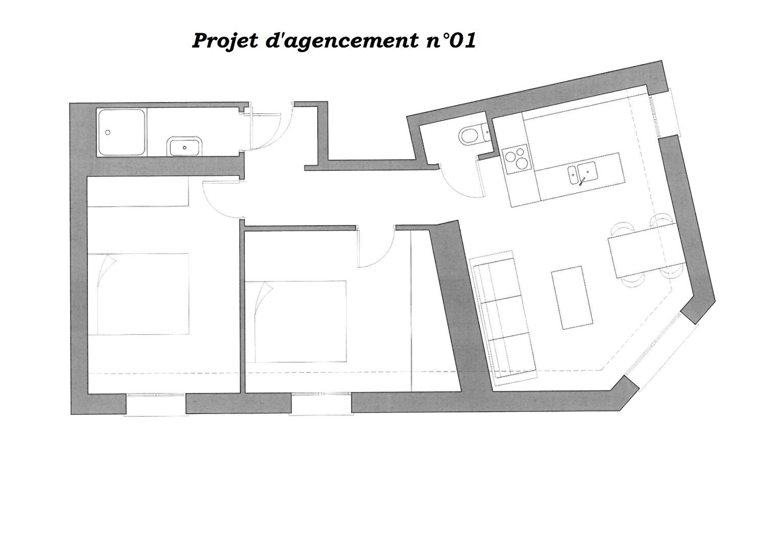 Maison à vendre, 53m², Courbevoie