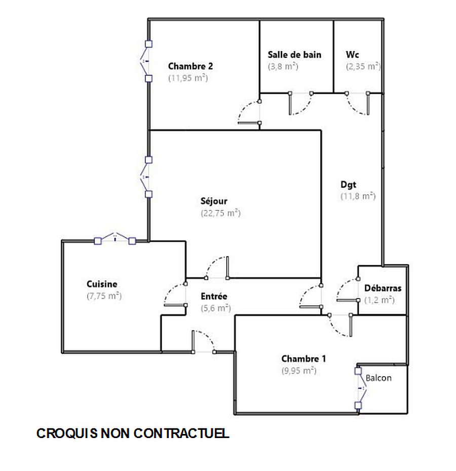 Maison à vendre, 77m², Courbevoie