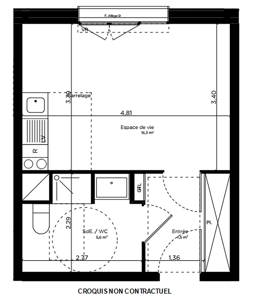 Maison à louer, 26m², Colombes