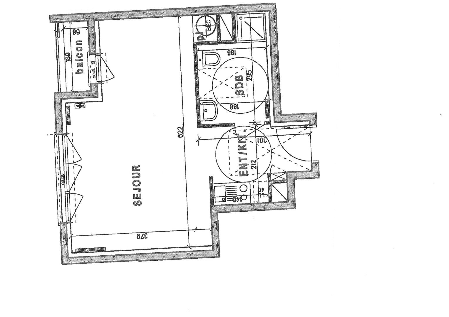 Appartement à vendre, 31m², Courbevoie