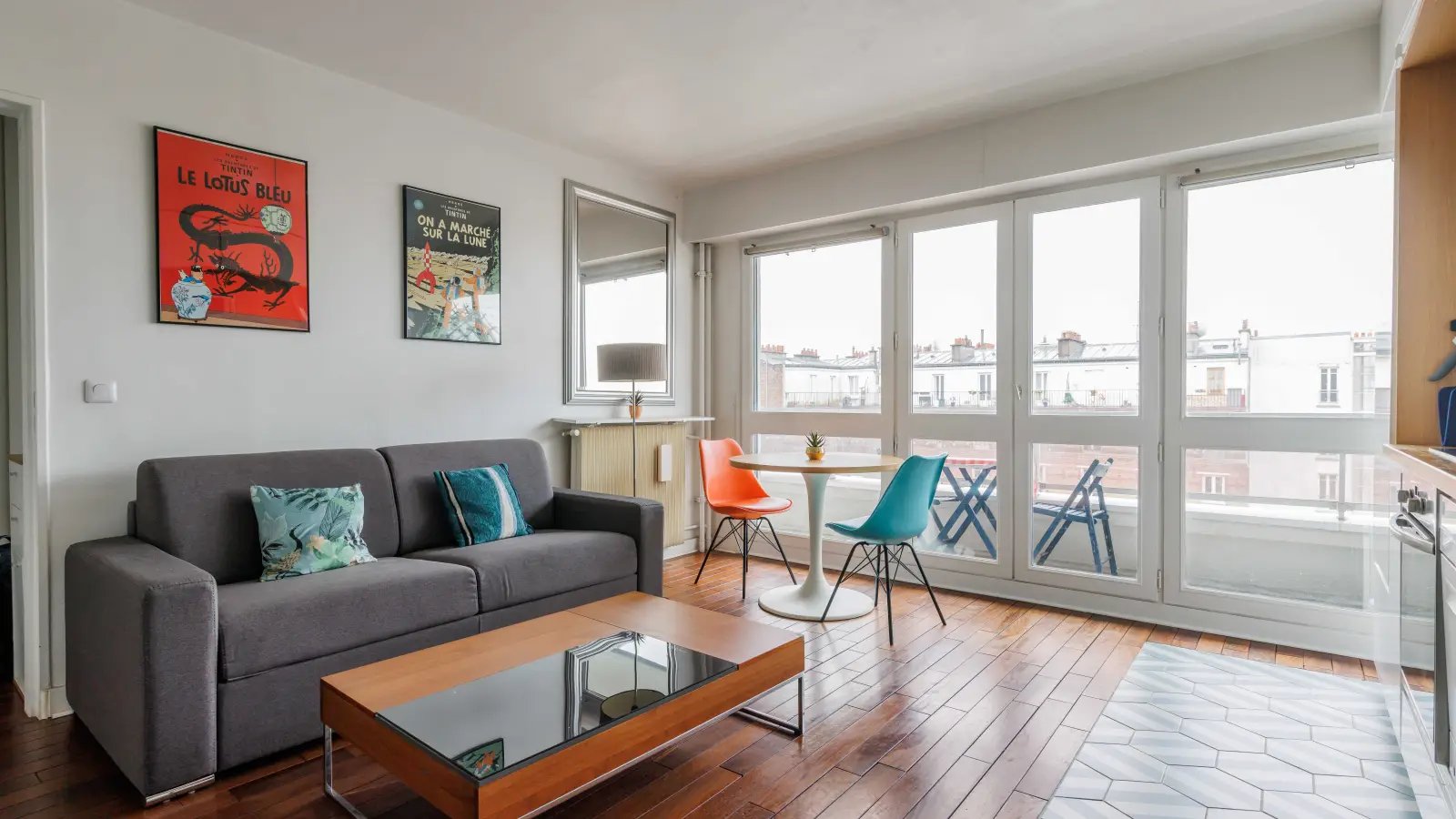 Appartement à louer, 36m², Paris 19ème