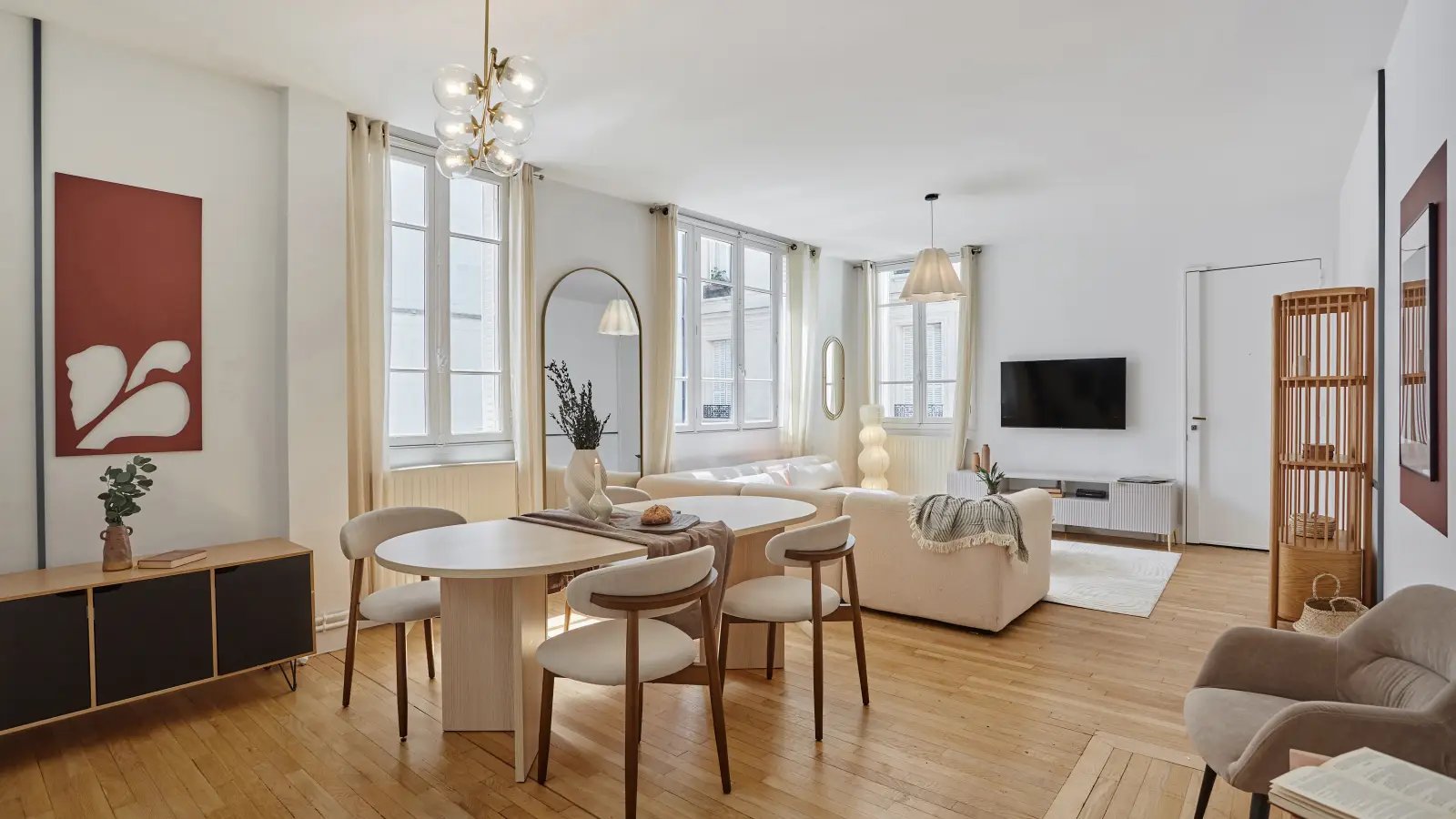 Appartement à louer, 93m², Paris 16ème