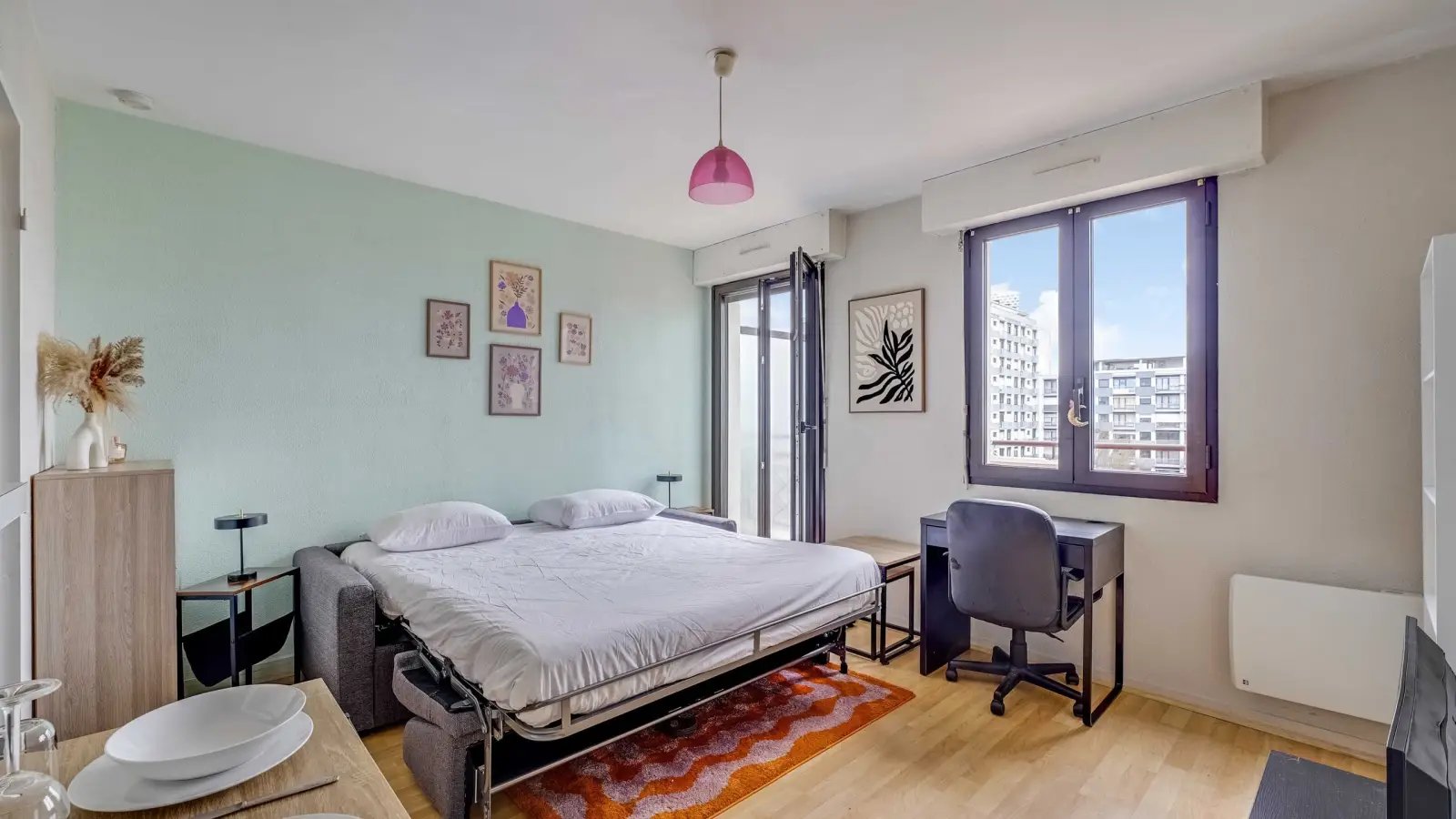 Appartement à louer, 29m², Courbevoie