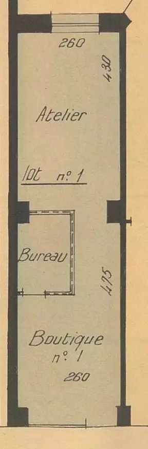 Maison à louer, 25m², Paris 8ème