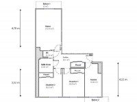 Appartement à vendre, 54m², Nice