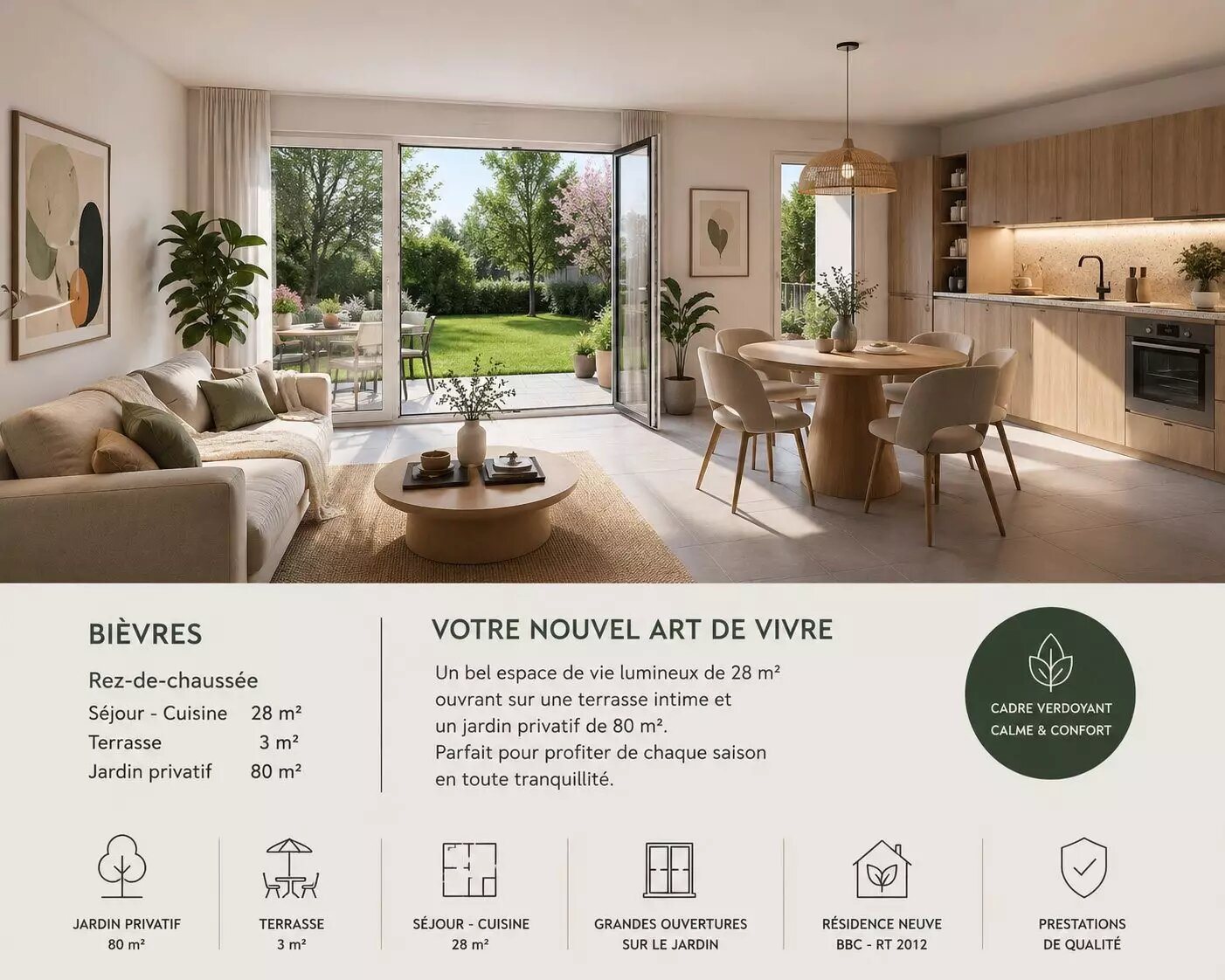 Appartement à vendre, 66m², Bures-sur-Yvette