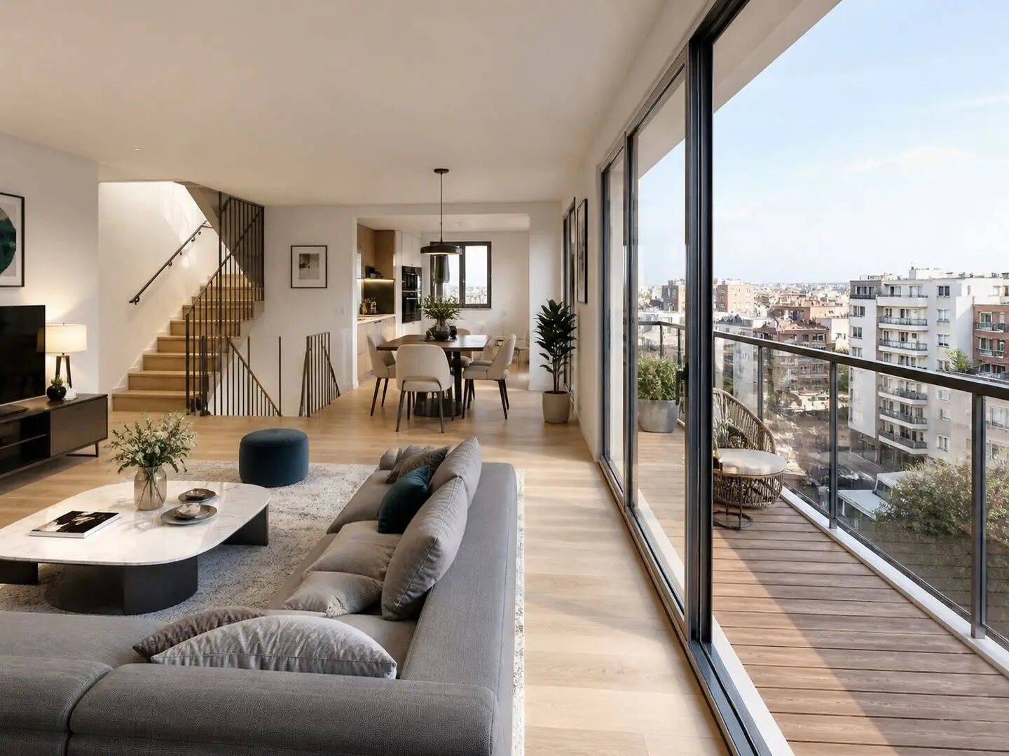 Appartement à vendre, 105m², Paris 20ème