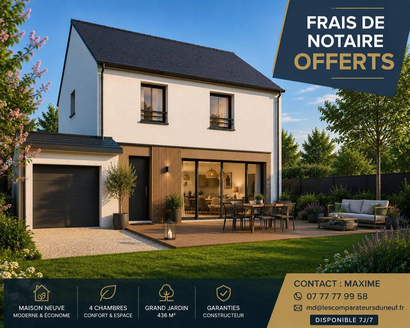 Maison à vendre, 100m², Concarneau
