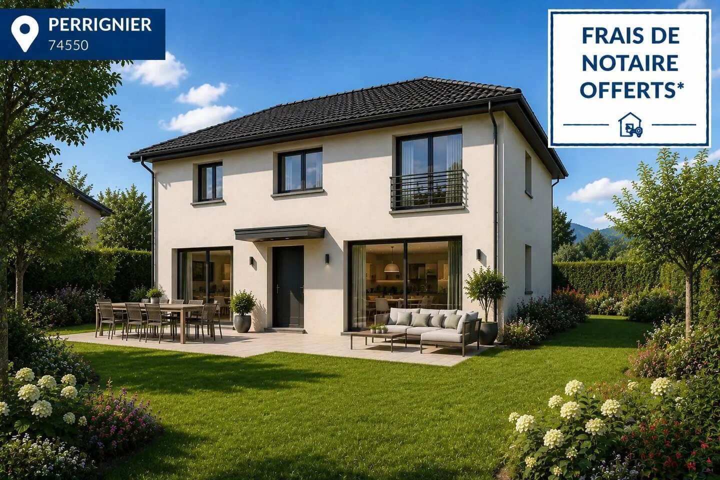 Maison à vendre, 91m², Perrignier