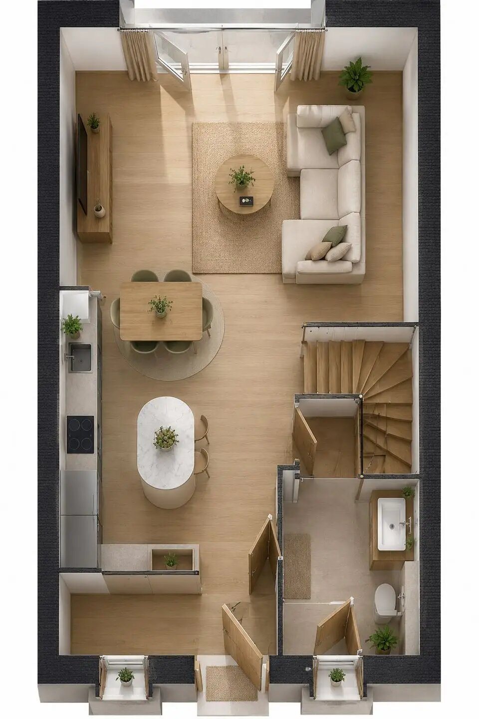 Maison à vendre, 95m², Puiseux-en-France