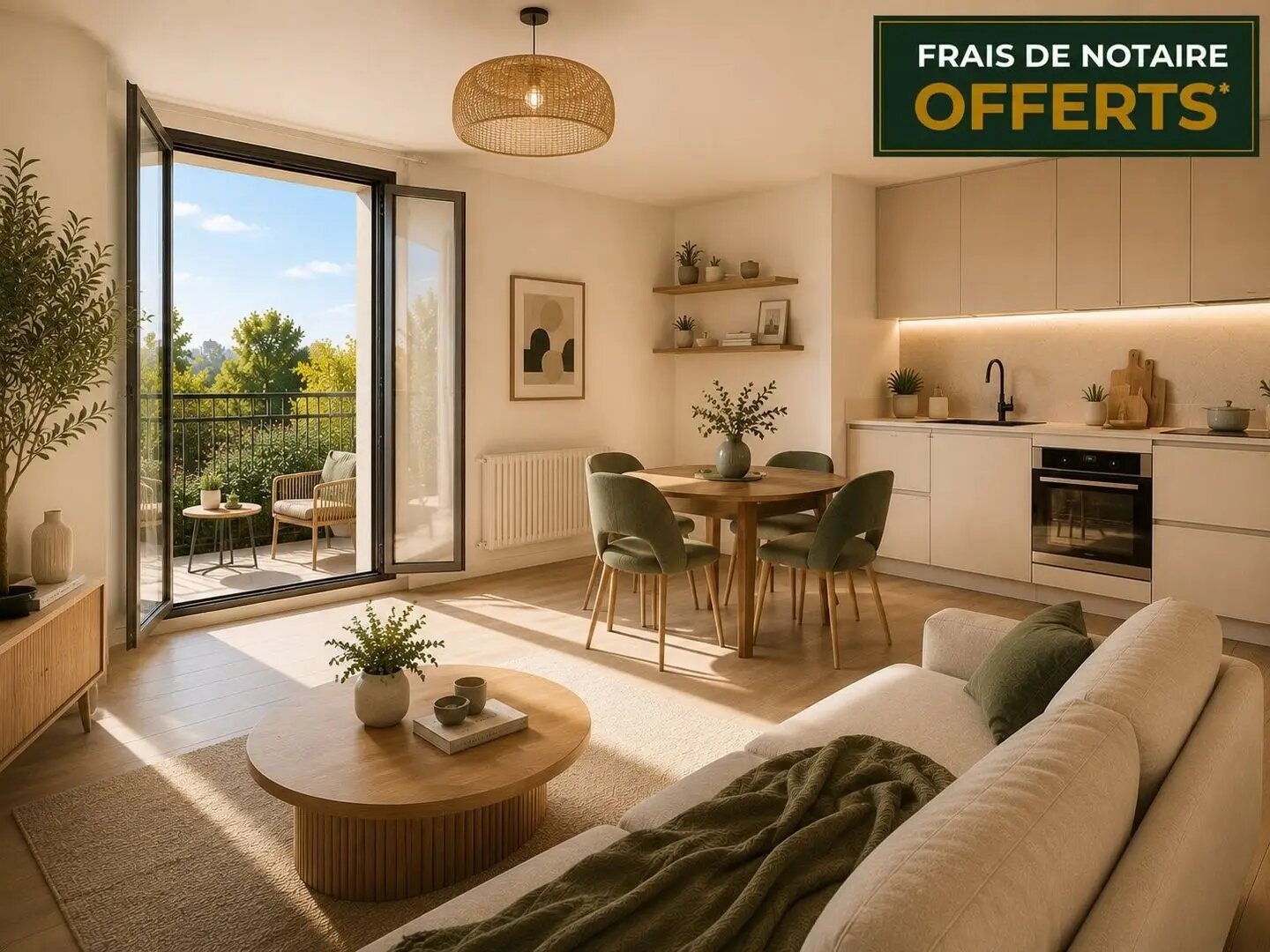 Appartement à vendre, 60m², Villeneuve-la-Garenne
