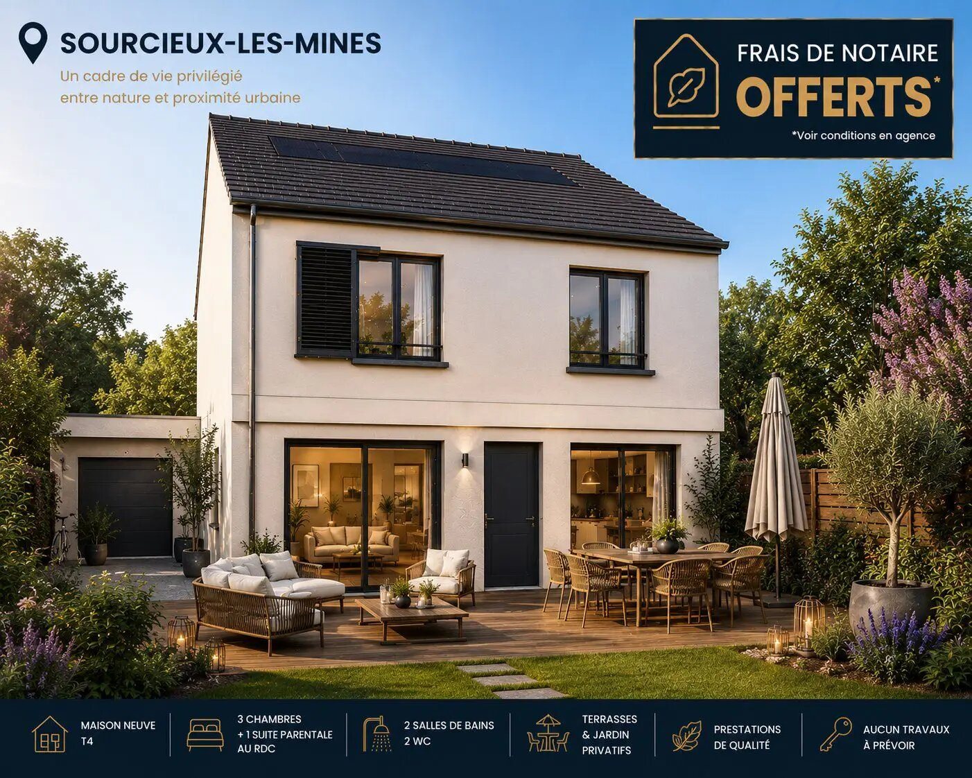 Maison à vendre, 110m², Sourcieux-les-Mines