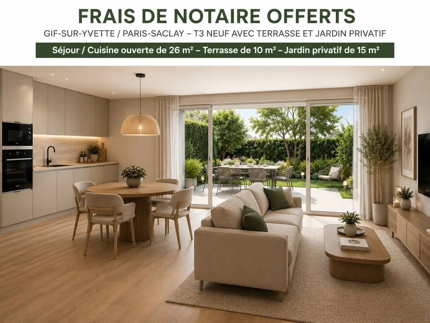 Appartement à vendre, 61m², Gif-sur-Yvette
