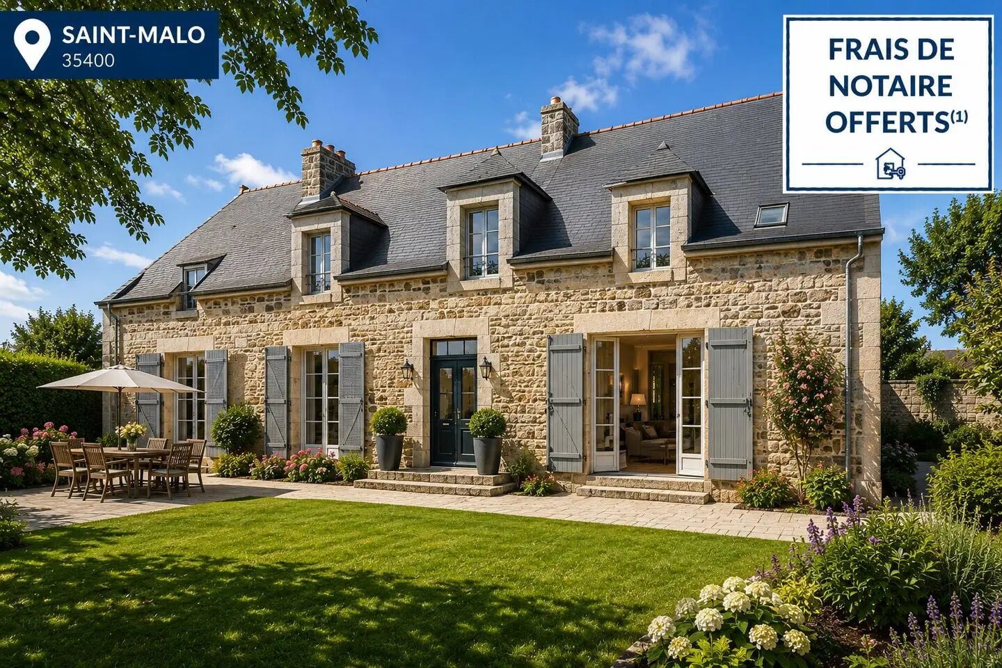 Maison à vendre, 95m², Saint-Malo