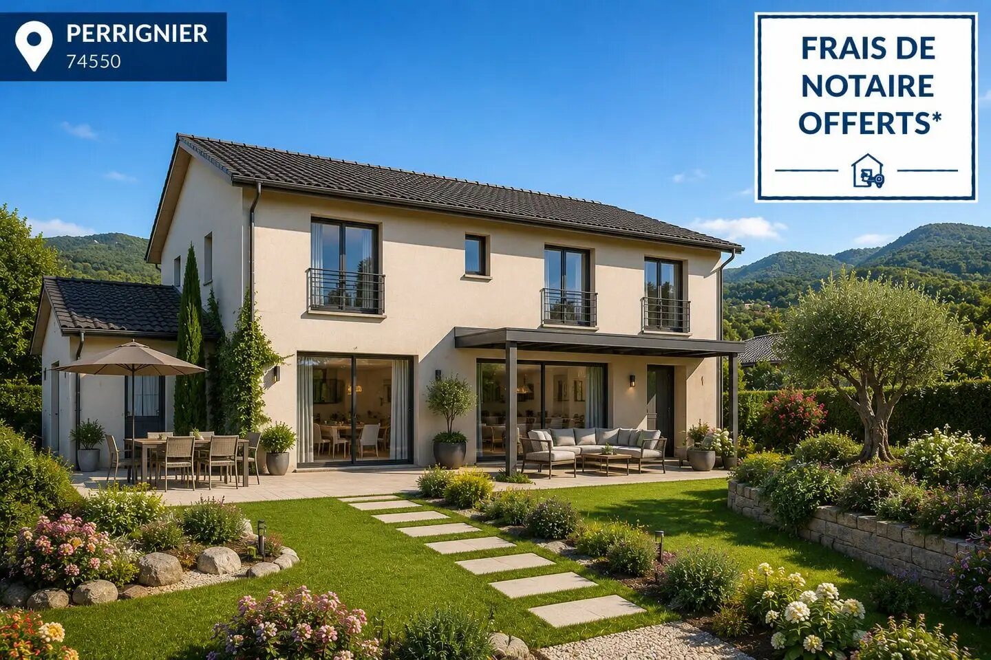 Maison à vendre, 100m², Perrignier