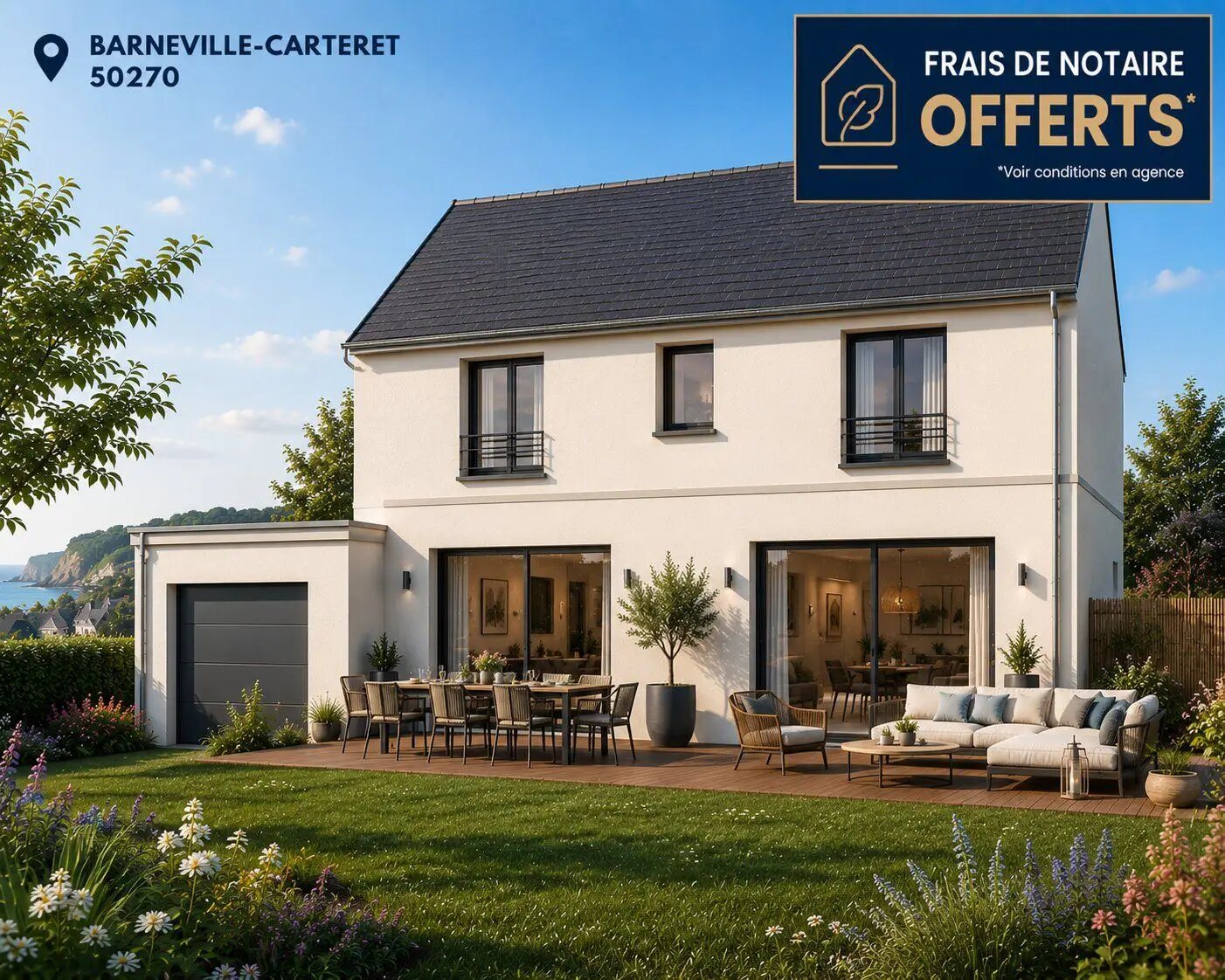 Maison à vendre, 77m², Barneville-Carteret