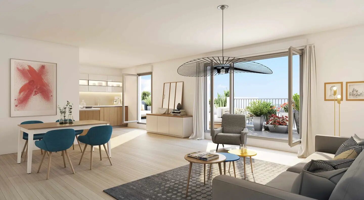 Appartement à vendre, 74m², Romainville