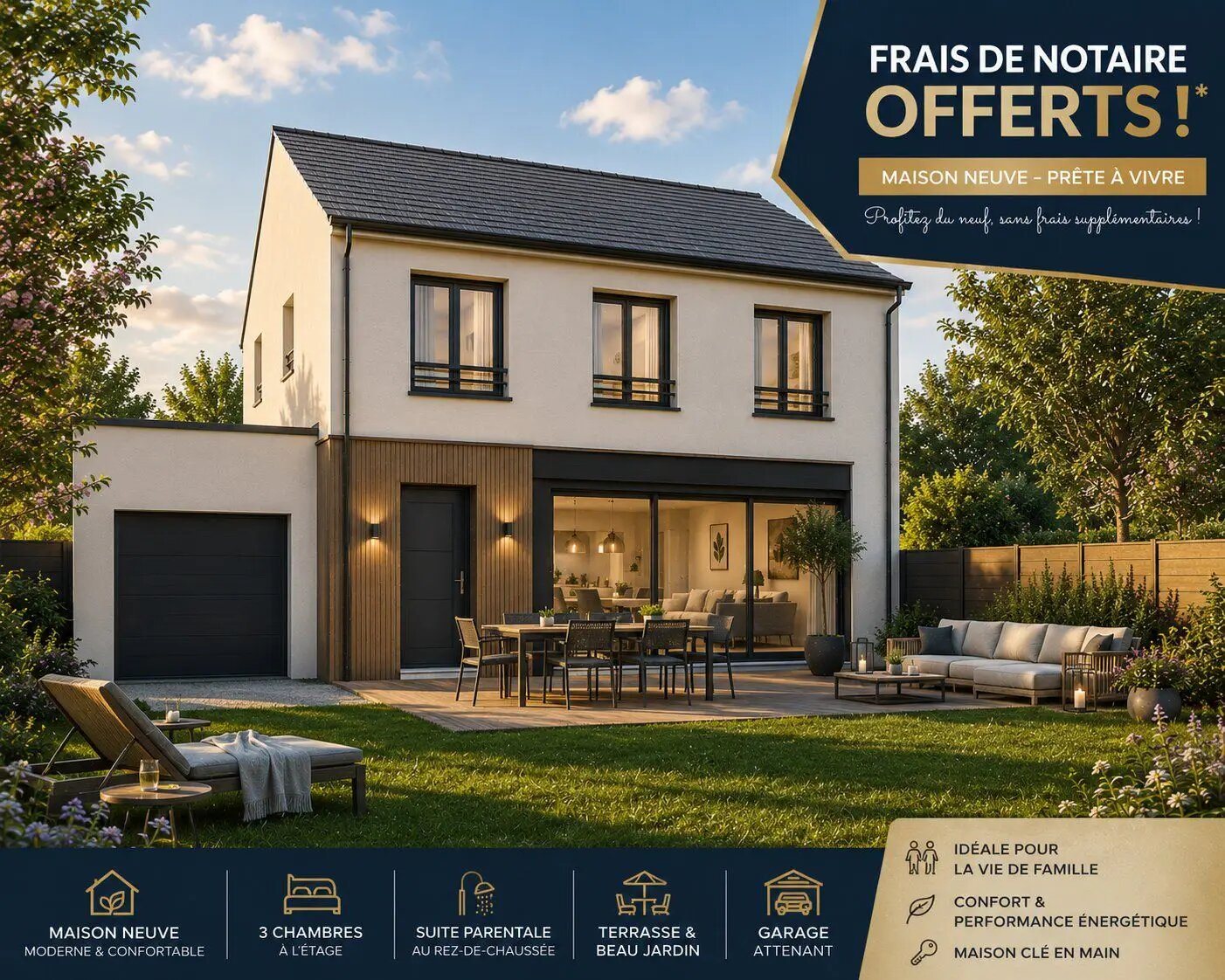 Maison à vendre, 95m², Larmor-Plage