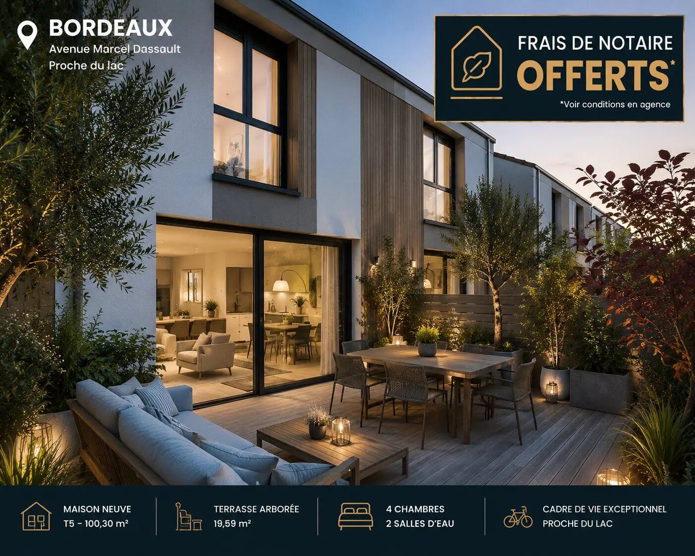 Maison à vendre, 110m², Bordeaux