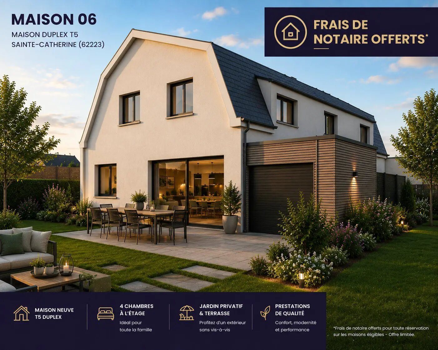 Maison à vendre, 105m², Sainte-Catherine