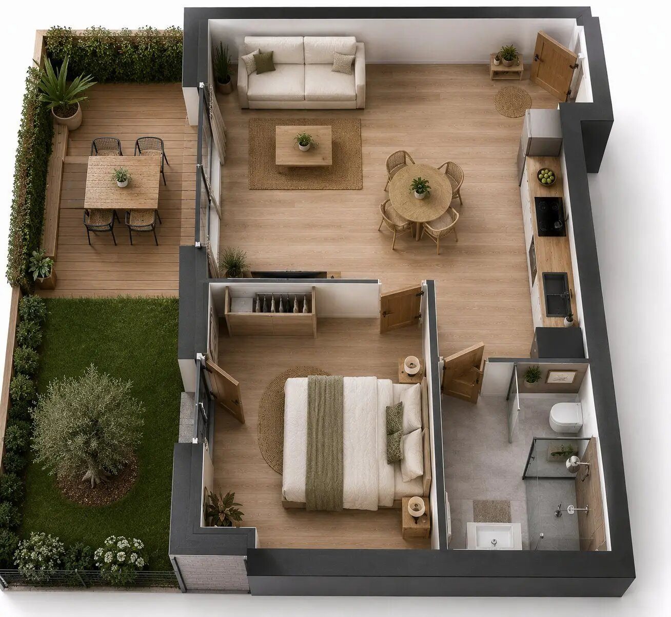 Appartement à vendre, 45m², Biscarrosse