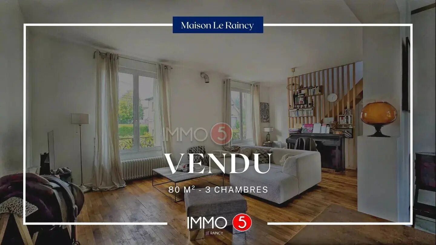Maison à vendre, 80m², Les Pavillons-sous-Bois