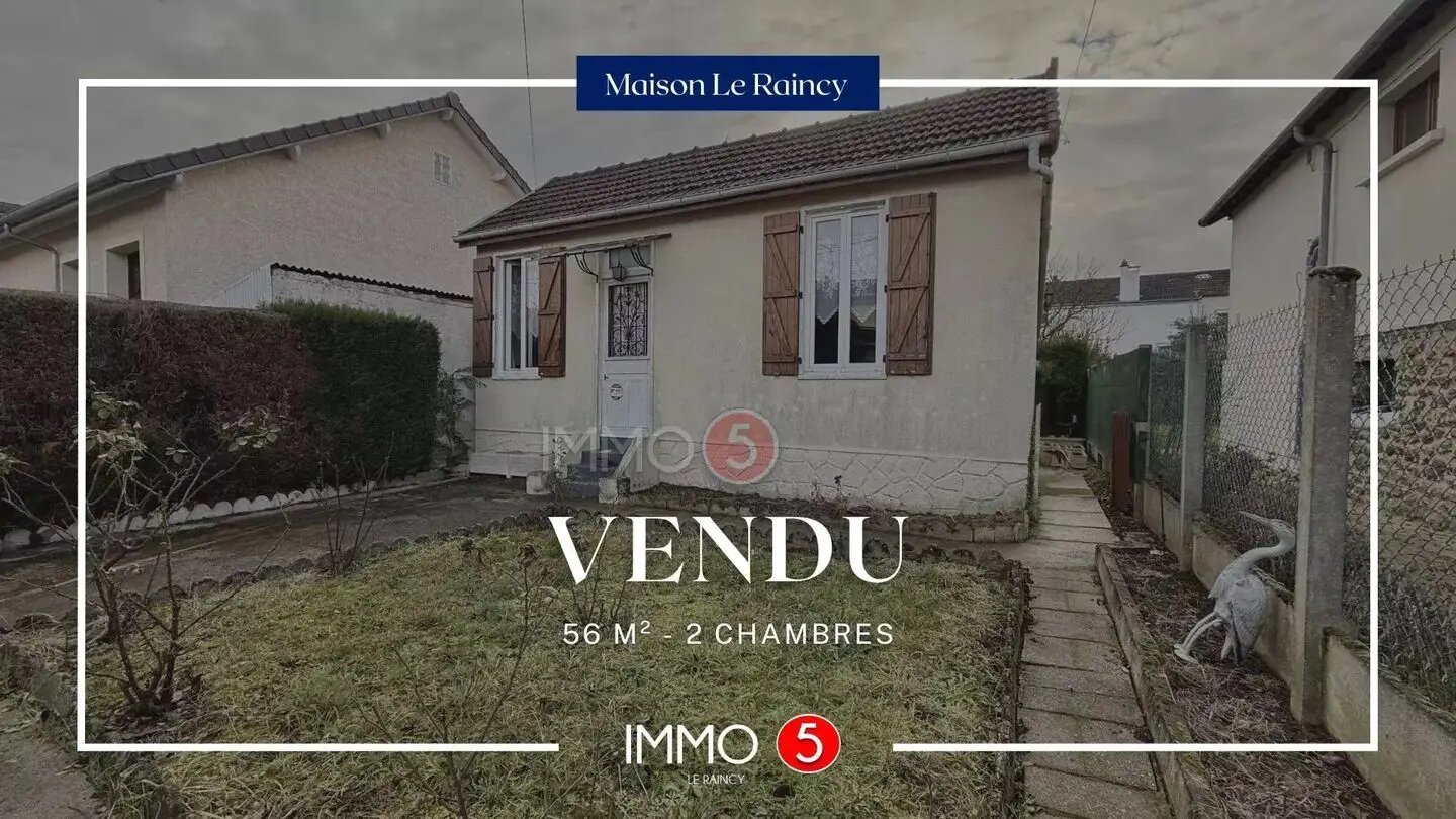 Maison à vendre, 56m², Le Raincy