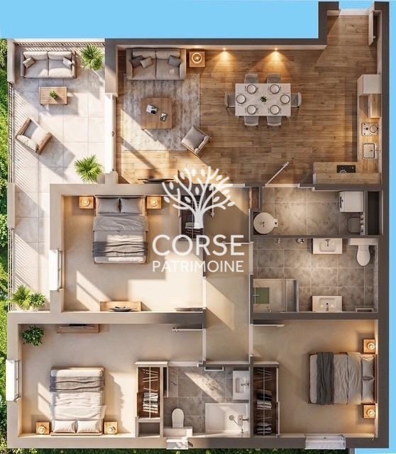 Maison à vendre, 87m², Sorbo-Ocagnano