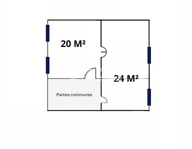 Appartement à vendre, 44m², Oletta