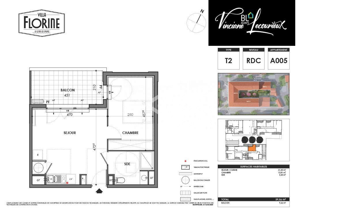 Appartement à vendre, 39m², La Londe-les-Maures