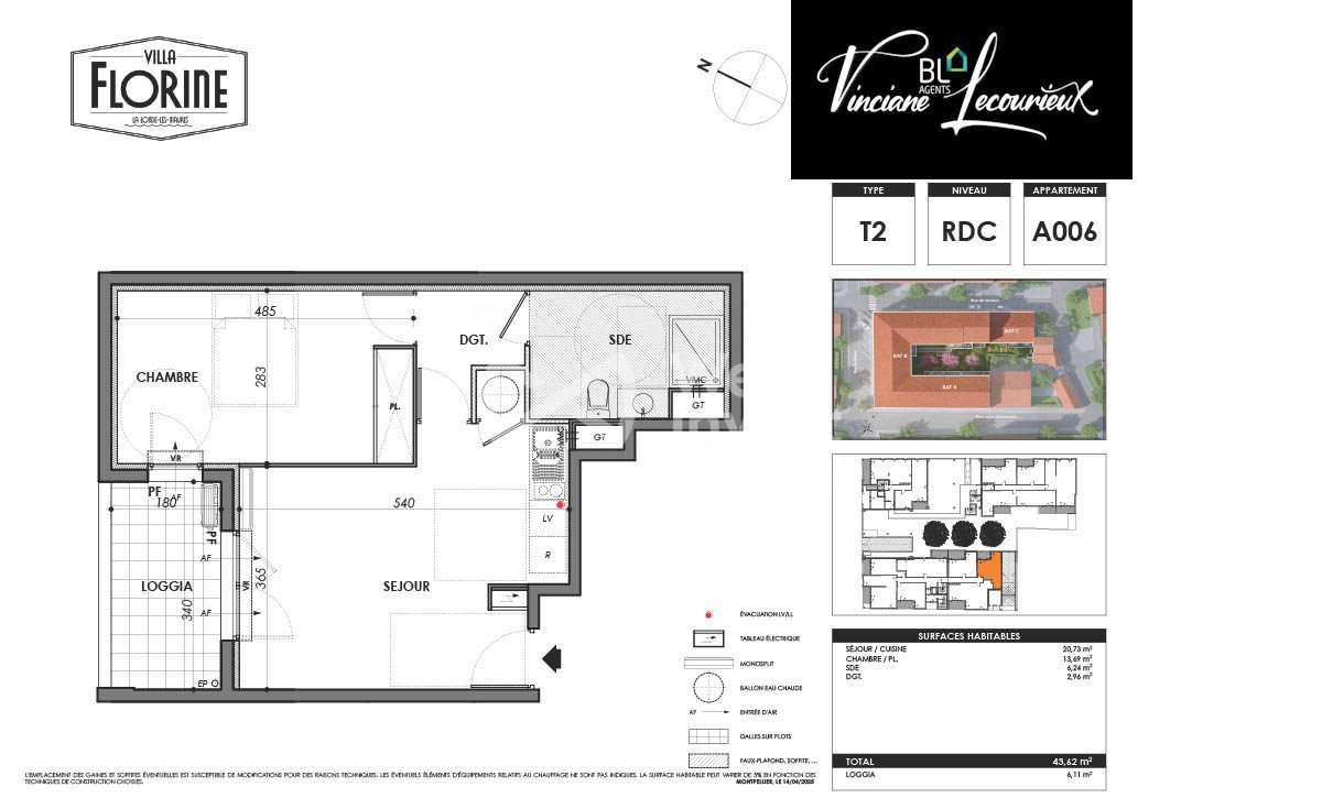 Appartement à vendre, 39m², La Londe-les-Maures