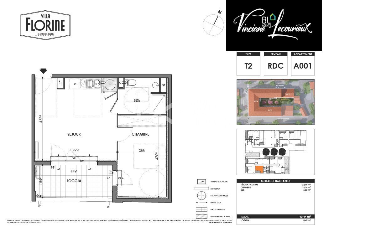 Appartement à vendre, 39m², La Londe-les-Maures