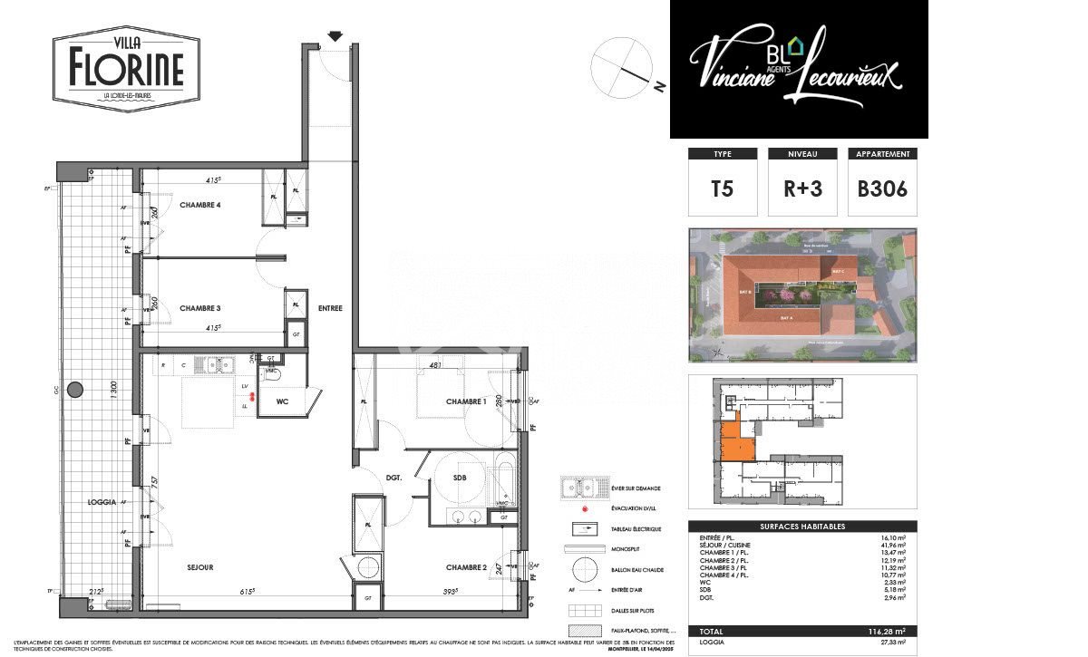 Appartement à vendre, 116m², La Londe-les-Maures