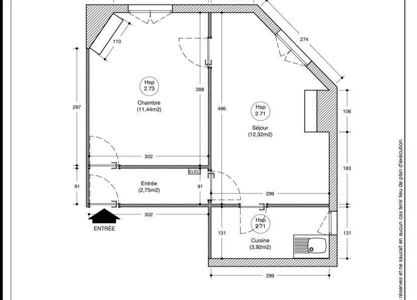 Appartement à vendre, 30m², Vanves