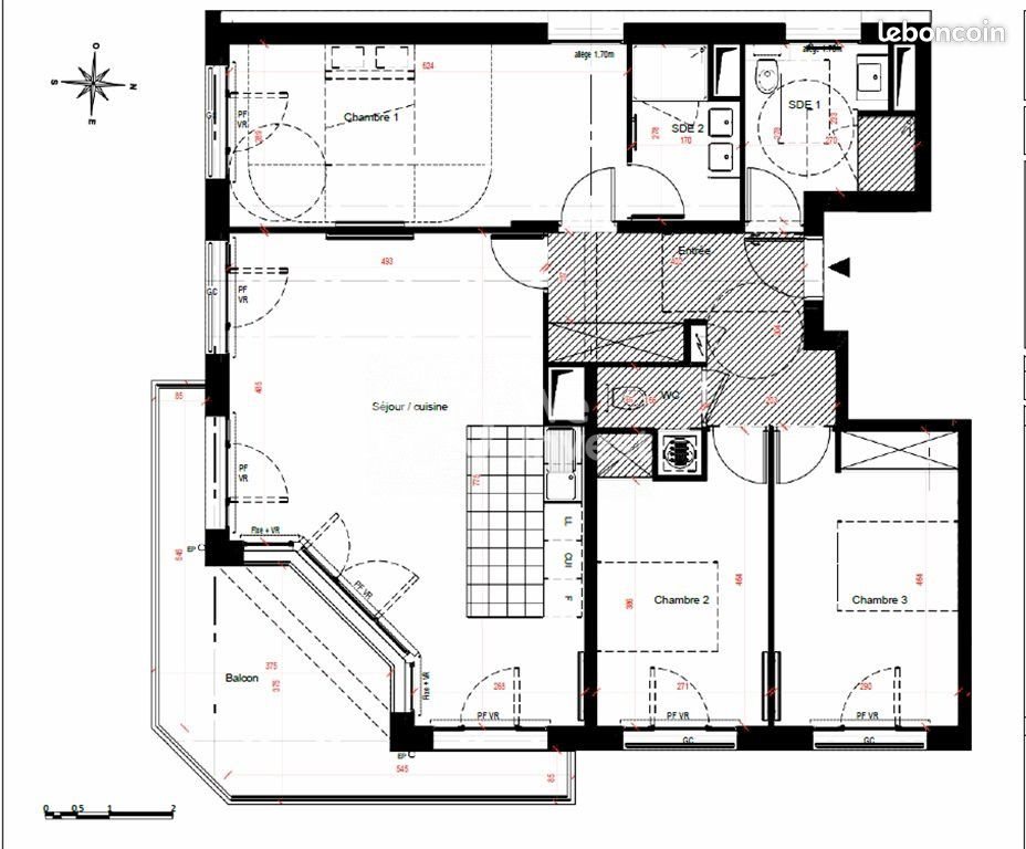 Appartement à vendre, 100m², Saint-Cloud