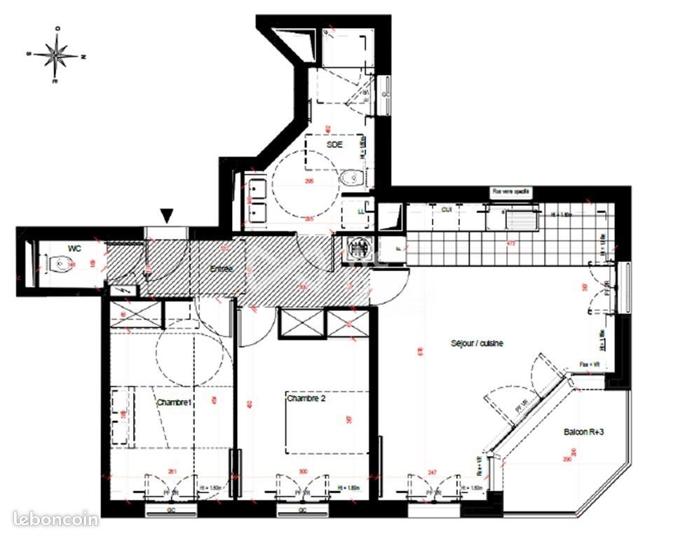 Appartement à vendre, 71m², Saint-Cloud