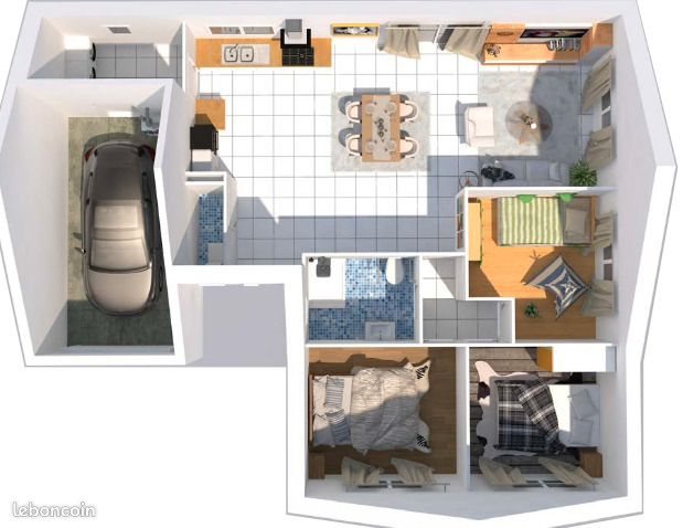 Maison à vendre, 98m², Theix