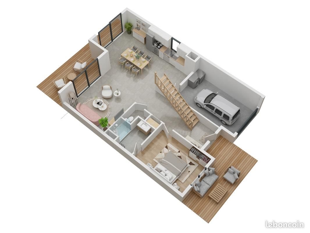 Maison à vendre, 125m², Plumergat