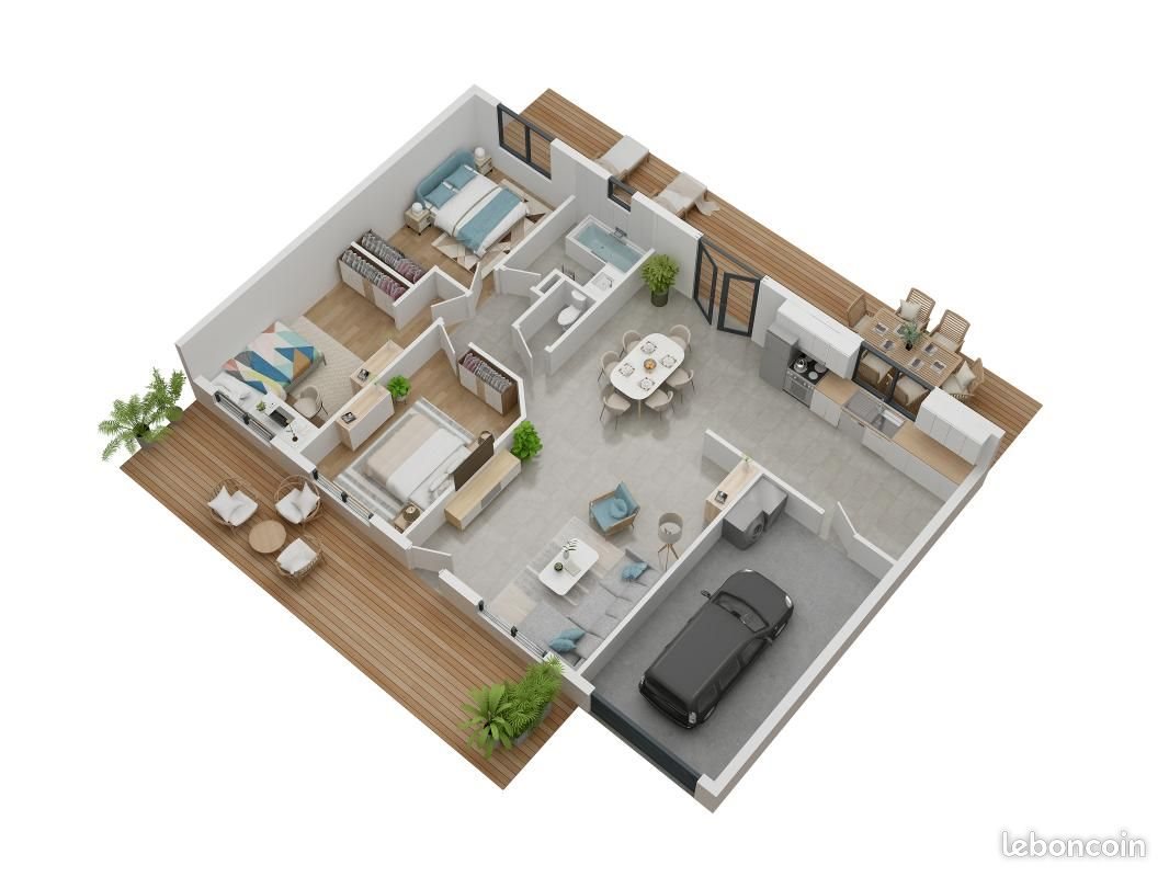 Maison à vendre, 85m², Pluneret