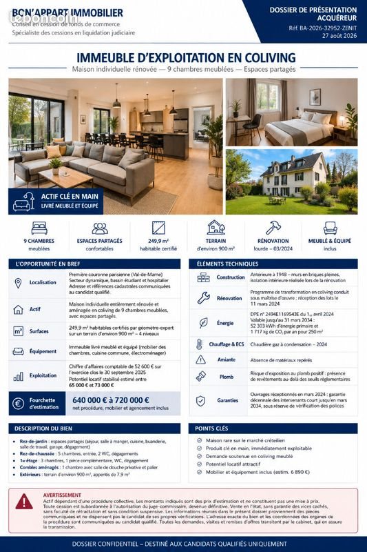 Maison à vendre, 250m², Créteil