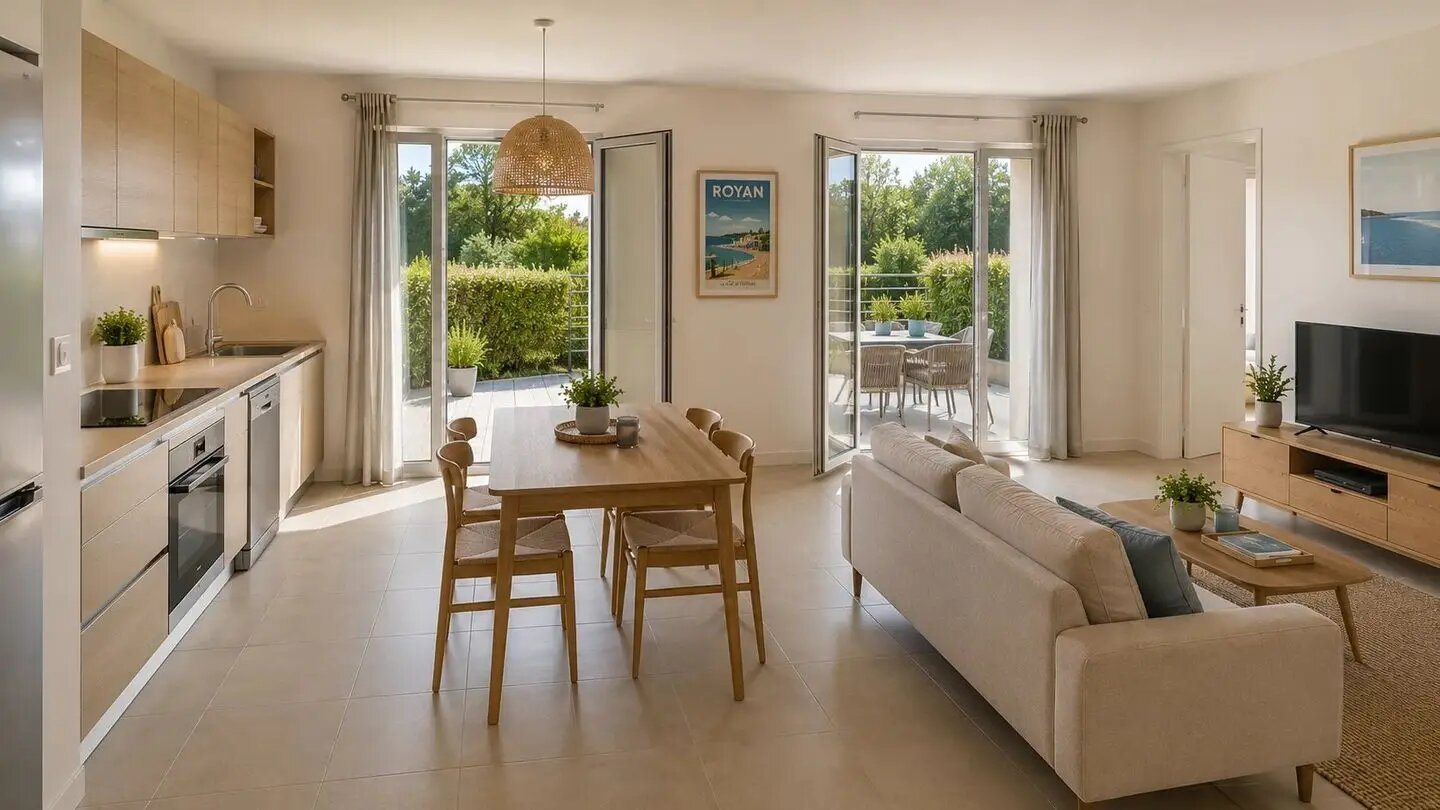 Appartement à vendre, 58m², Royan