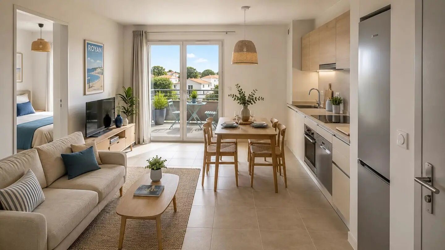 Appartement à vendre, 40m², Royan