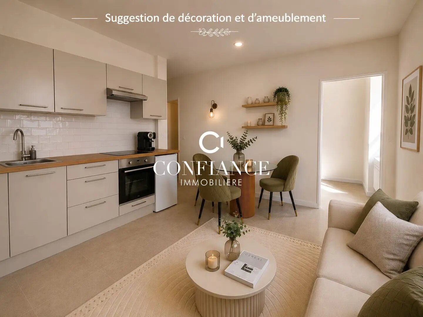Appartement à vendre, 26m², La Turbie
