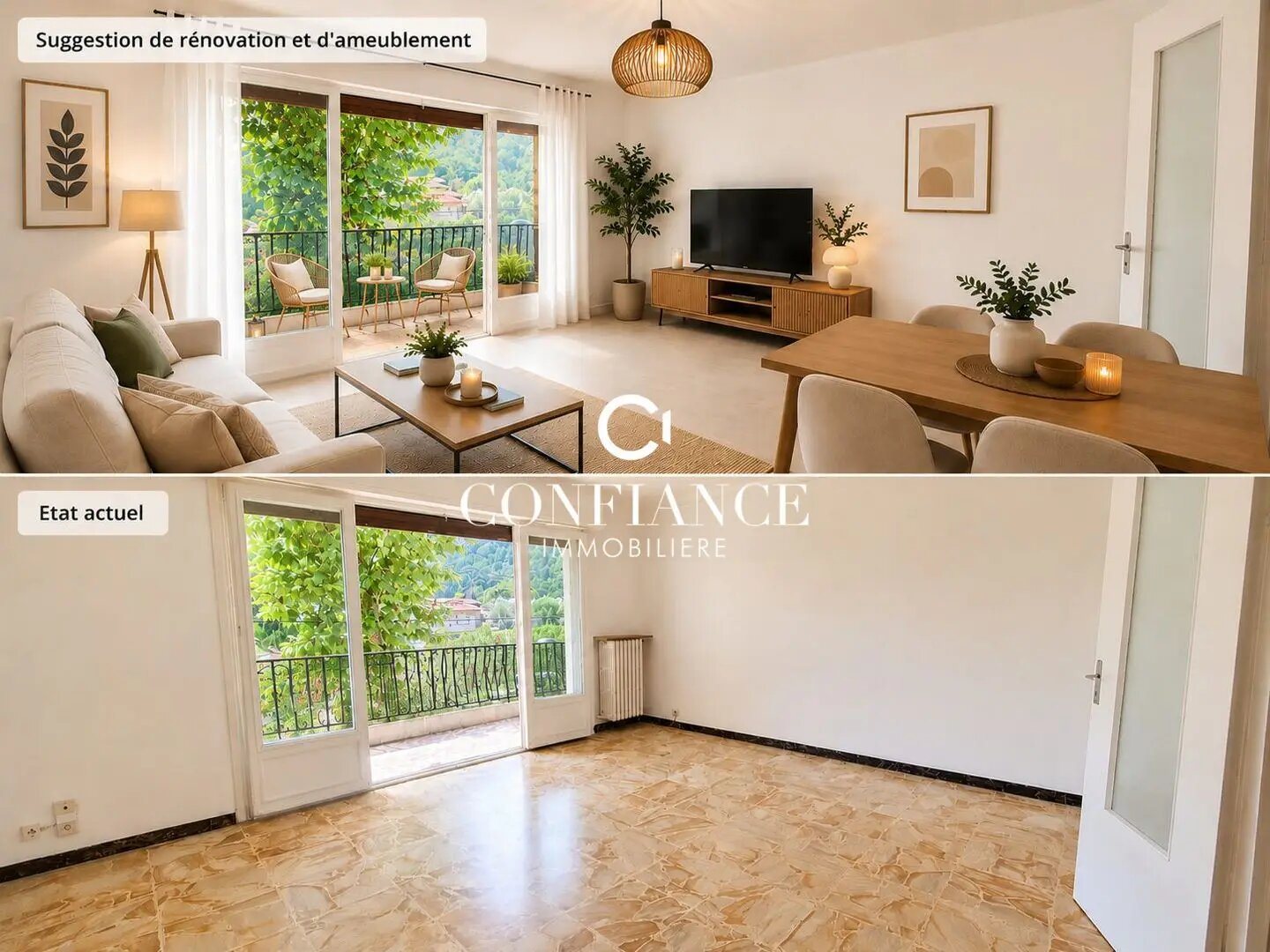 Appartement à vendre, 62m², Contes